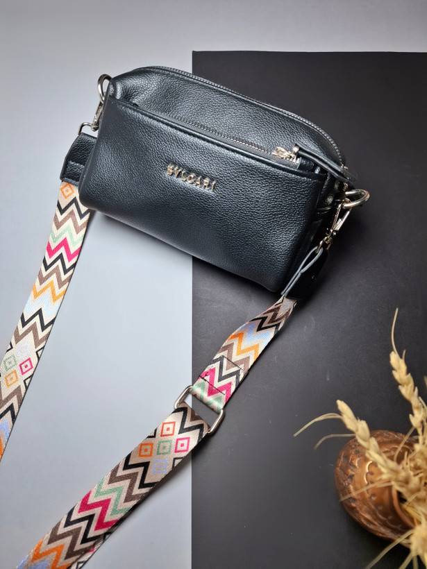 بند پارچهای اسپرت رنگی کیف دوشی دخترانه